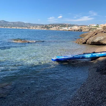 Baie De Sanary - Beau F2 Bord De Avec Piscine