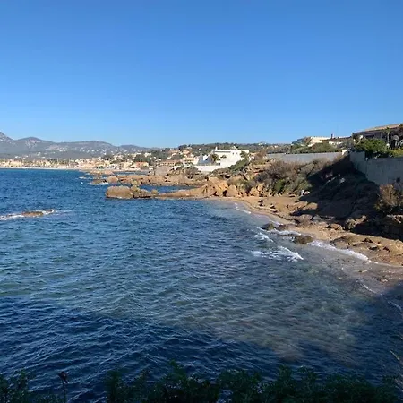 Baie De Sanary - Beau F2 Bord De Avec Piscine